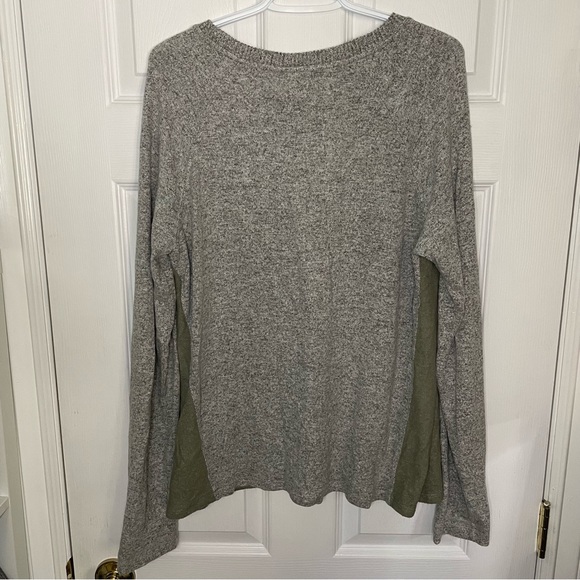 Anthropologie Saturday Sunday Lounge Wear Long Sleeve Pullover Top Large - Picture 4 of 8